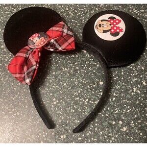 Girls Disney Mickey Minnie Mouse Ears Headband Halloween Disney Vacation